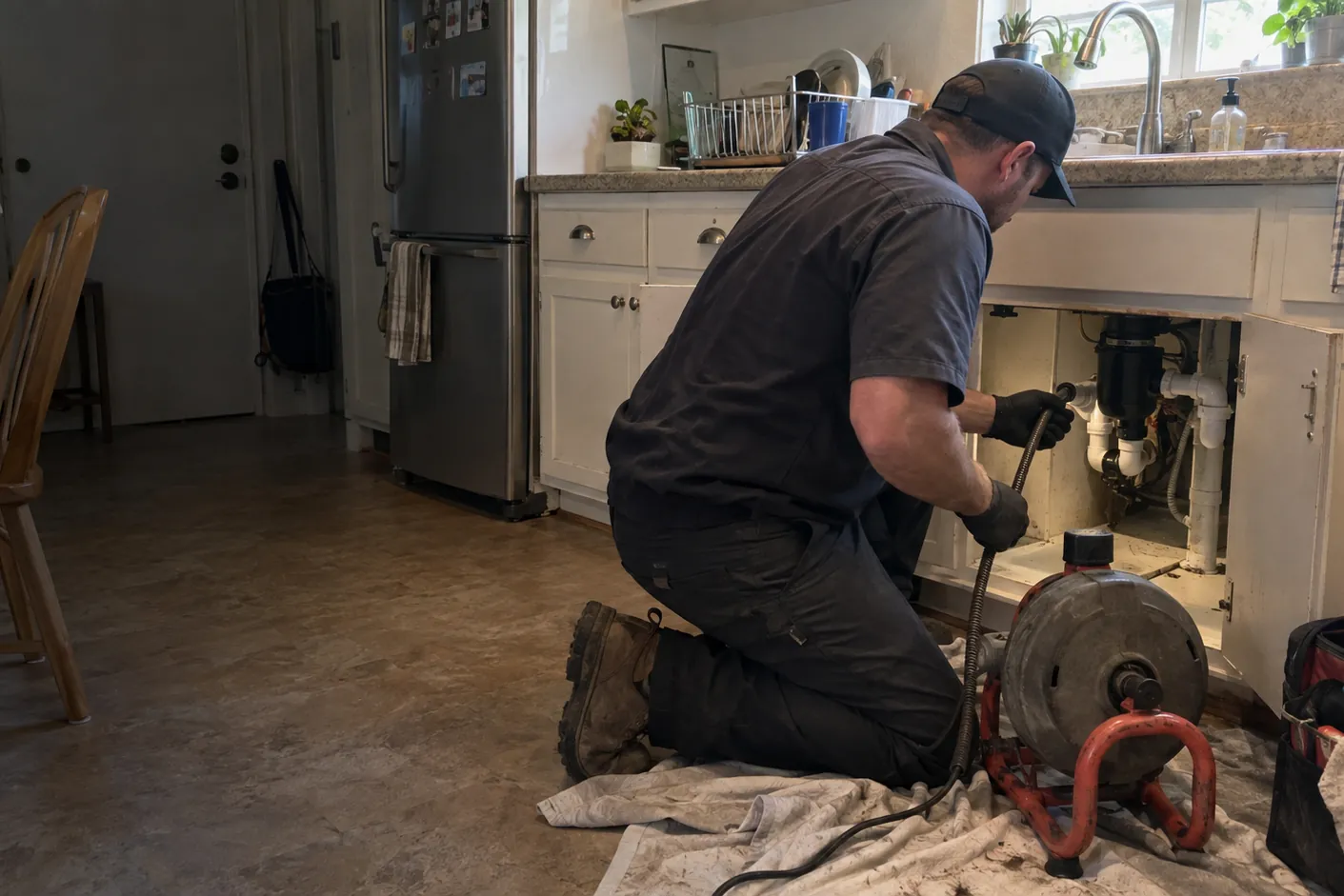 Clogged Drain Repair in La Jolla, California